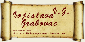 Vojislava Grabovac vizit kartica